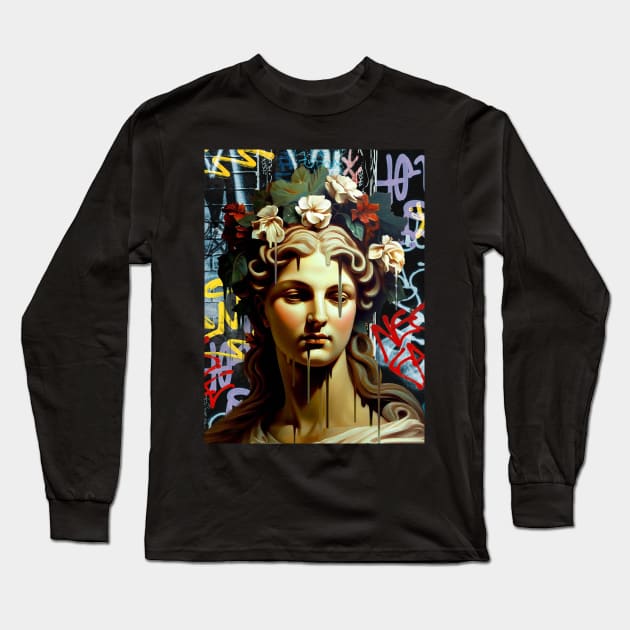 Vandal Pietà Long Sleeve T-Shirt by Dikhotomy